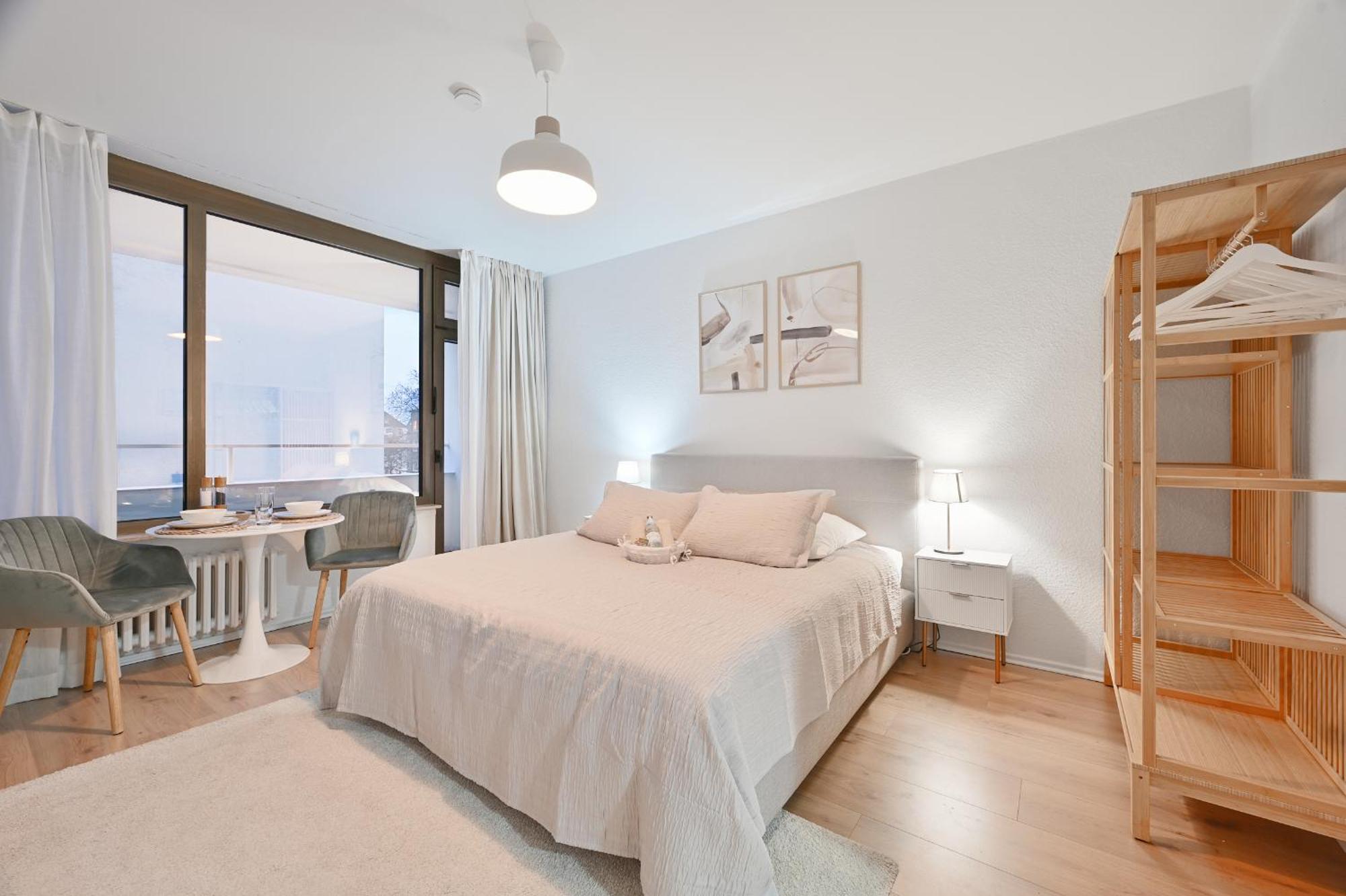 Goodliving Apartments Studio Mit Balkon & Netflix Essen Exterior foto