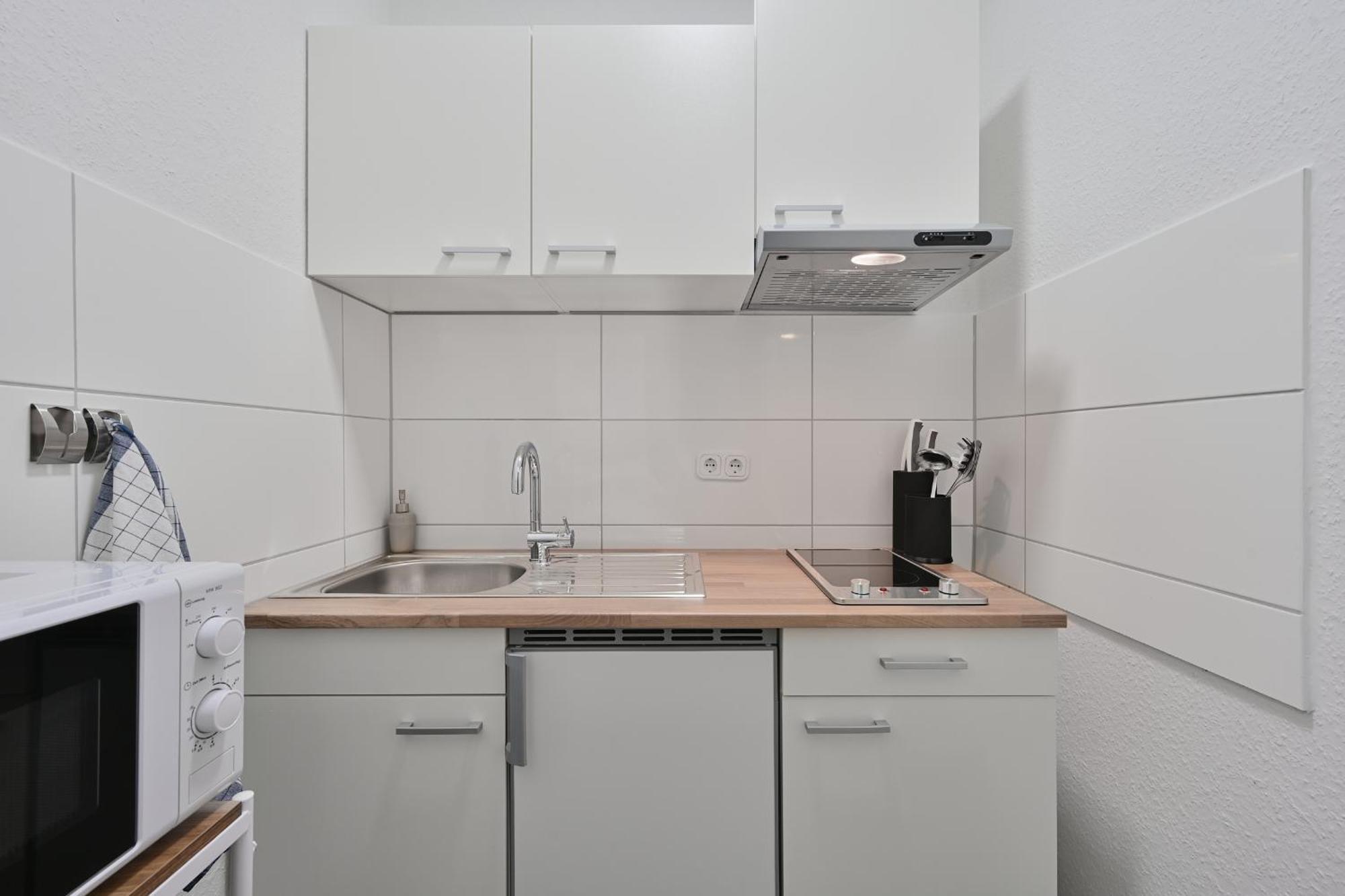 Goodliving Apartments Studio Mit Balkon & Netflix Essen Exterior foto